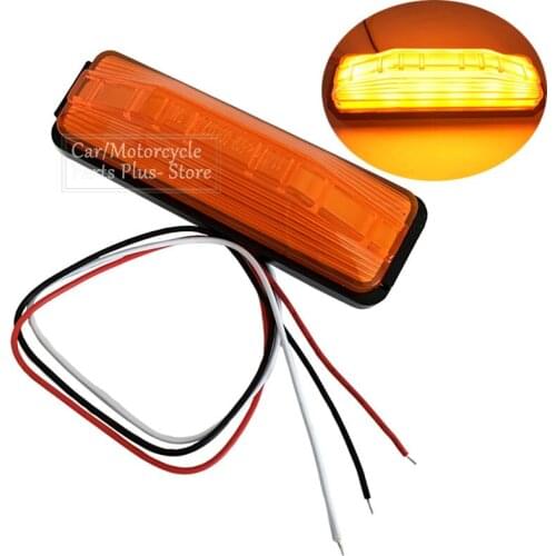 18LED Car Truck Side Marker Lights Car External Lights Signal Indicator Lamp Warning Tail Light 3 color Trailer Lorry