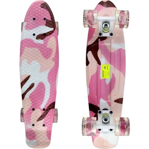 22Inch Camouflage Penny Board Complete Ready To Ride Skateboard Colorful Retro Mini Cruiser Board Outdoor Sport Skate Boards