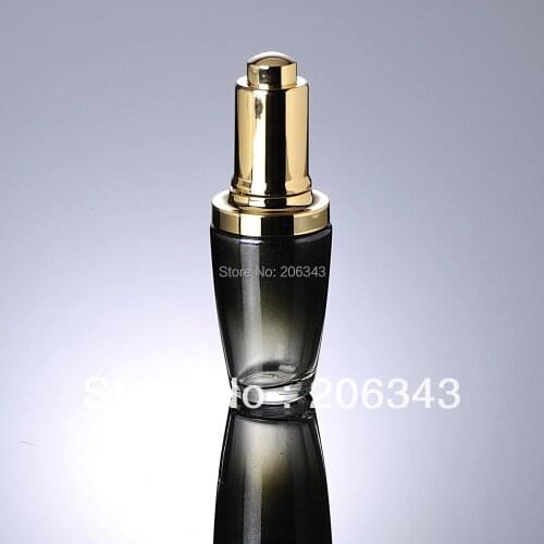 30ML glass bottle with press dropper or dropper glass bottle for Cosmetic Packaging