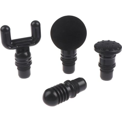 4pcs Body Relaxation Fascia Gun Massage Head Kit Replacement Muscle Relaxation