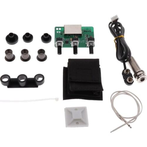 6.35mm Jack Guitar Preamp Piezo Pickup Transducer for Acoustic Classical Guitar