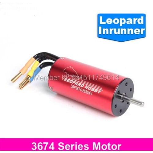 Free shipping!! Leopard LBP3674/2D 3270KV 4 Poles Inrunner Brushless Motor for Boat