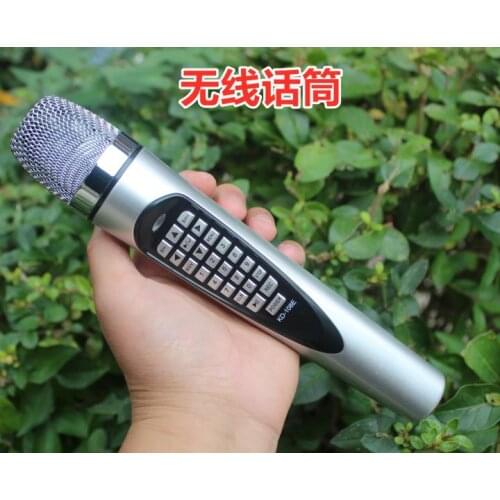 Non-Receiver Wireless Microphone Household Moving Coil Microphone Handheld Microphone Karaoke Singing