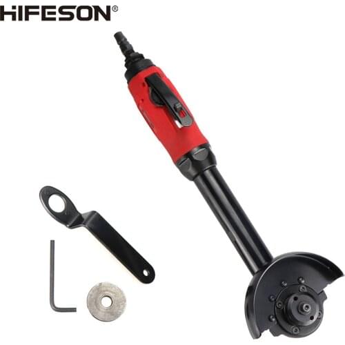 CT254 Positive and Negative Speed Adjustable Extension Rod Pneumatic Angle Grinder 4" 100MM Cutting Machine Polishing
