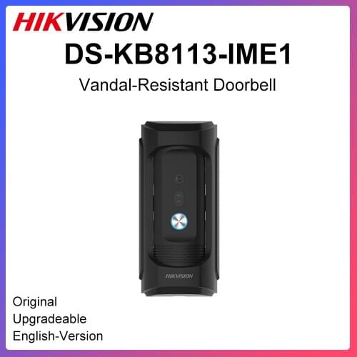 DS-KB8113-IME1 Hik international version door bell POE with 2MP HD camera HIK-CONNECT