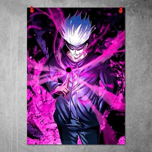 Canvas Poster Jujutsu Kaisen Wall Art Print Painting Pictures Bedroom Anime Decor No Frame