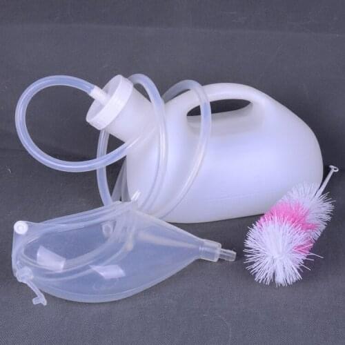 Quality silicone urinals pot male/female/penile atrophy urine collector chamber pot