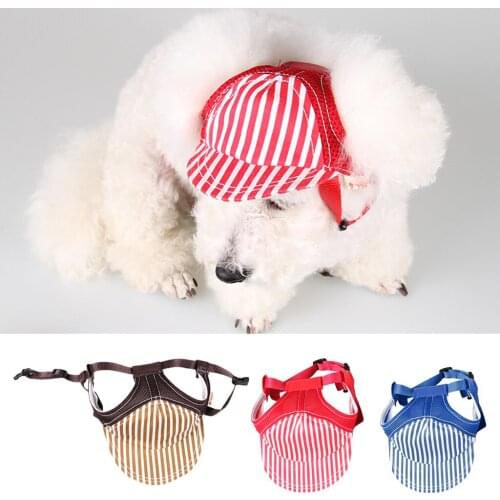 Summer Pet Dog Cat Baseball Visor Hat Puppy Cap Outdoor Sunbonnet