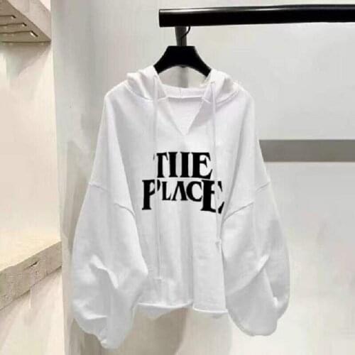 LIEZHAMO Women's Sweatshirts With Inscriptions