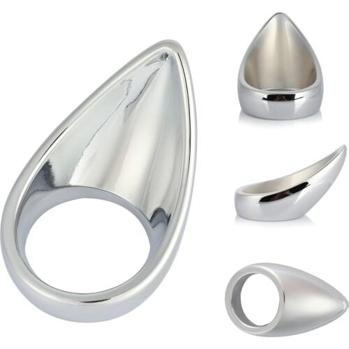 Masturbator Ring For Men Prostate Massage Mens Cock Ring Thick Stainless Steel Penis Rings Cockring Delay Ejaculation Adult Sex