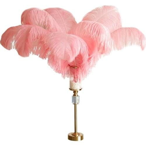 10-piece Set Wedding Party Family Room DIY Decorations 15-20 Cm/25-30 Cm/30-35 Cm Elegant Ostrich Feather Fluffy Feathers