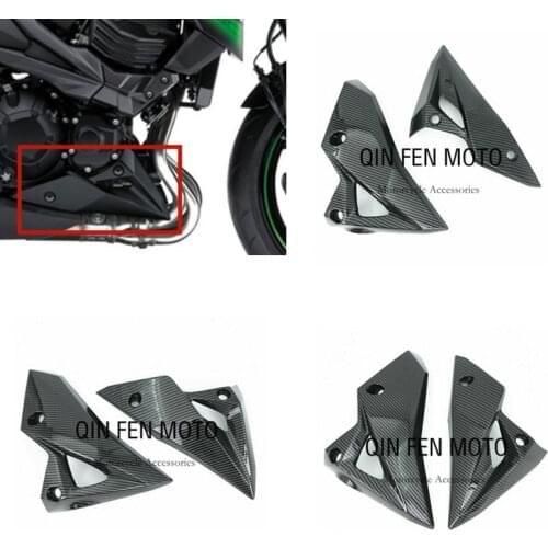Motorcycle Lower Bottom Oil Belly Pan Fairing Cowl Carbon Fiber Paint Fit For KAWASAKI Z800 2013-2016