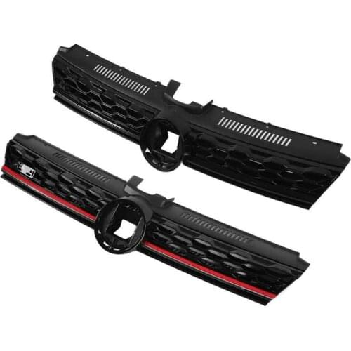 Front Grille Hood Grill Durable for Car Replacement for MK7.5 Facelift 2017‑2020