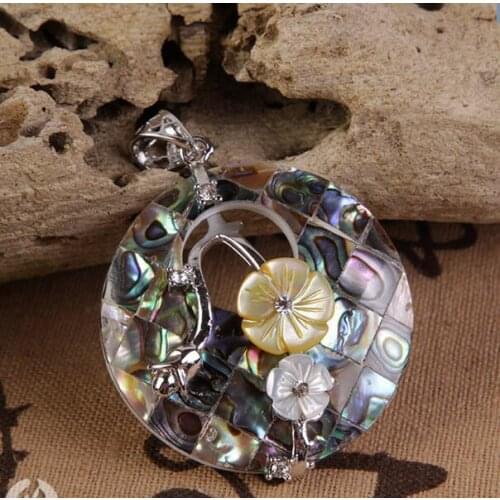 Shell pendant natural seashell icing on the cake addiction couple necklace male and female pendant birthday gifts