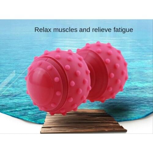 Bumped Peanut Fascia Ball Massage Balls To Relax Muscles Fitness Exercise Spine Yoga Stabilization Workout From Home Slimming