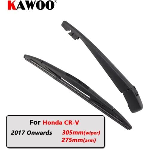 KAWOO Car Rear Wiper Blade Blades Back Window Wipers Arm For Honda CR-V Hatchback (2017 Onwards) 305mm Car Accessories Styling