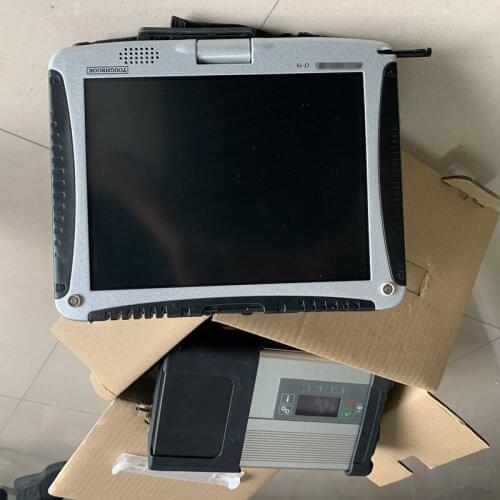 Super SD C5 with Laptop CF-19 for Panasonic CF19 Toughbook install 2021.03v ssd for mb star c5 cars trucks diagnosis tool