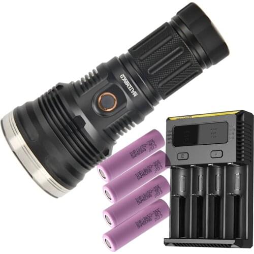 Mateminco MT90 Super Bright Flashlight SBT90.2 LED max 6750 Lumen Long Range 1732 Meter Outdoor Rescue Searchlight Sports Torch