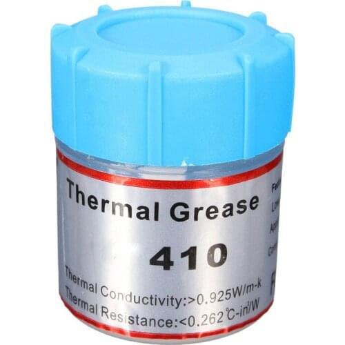 5pc HY410 10g White Thermal Grease Silicone Grease Conductive Grease Paste For CPU GPU Chipset Cooling Compound Silicone