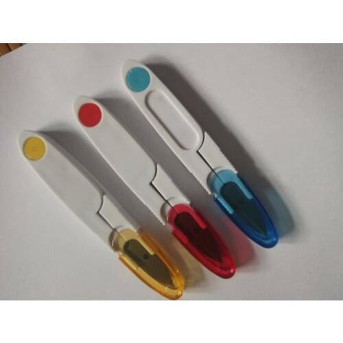 3pc/lot Handheld Sewing Embroidery Thread Cutter Snips Scissors Fishing Craft Tools DIY Knifves