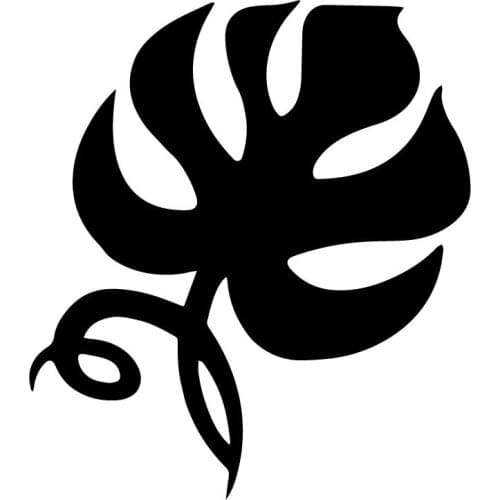 14.1X16CM Forest Leaves Fresh Window Bumper Decoration Cartoon Car Sticker Decal