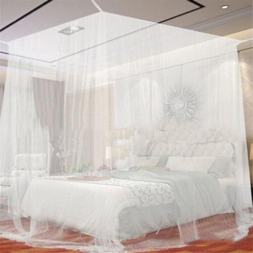White Camping Mosquito Net Indoor Outdoor Storage Bag Insect Tent Mosquito Net Indoor Outdoor Storage Bag 200 * 200 * 180cm