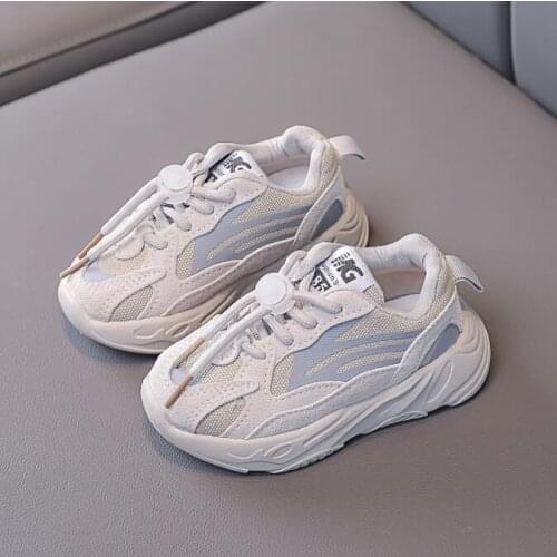 Kids Shoes Anti-slip Soft Rubber Bottom Baby Sneakers Casual Flat Sneakers Shoes Children Size Kids Girls Boys Sports Shoes