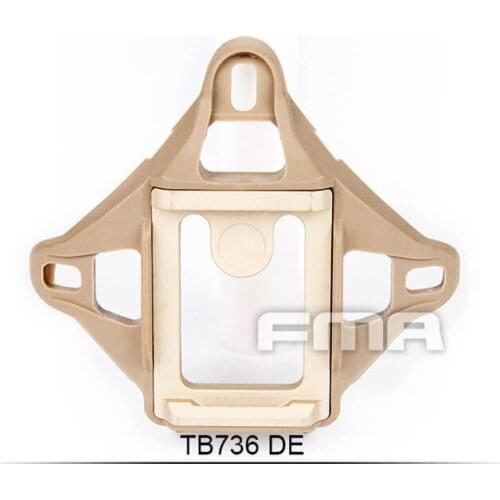 FMA TB736 Wilcox 4 Hole Shroud P/N Style Universial NVG Shroud for sea helmet use BK/DE/FG