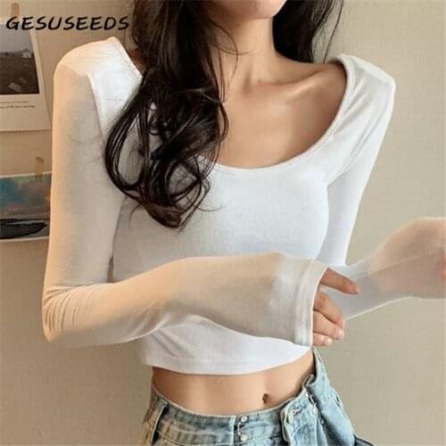 Gesuseeds Women's Plain T-shirts