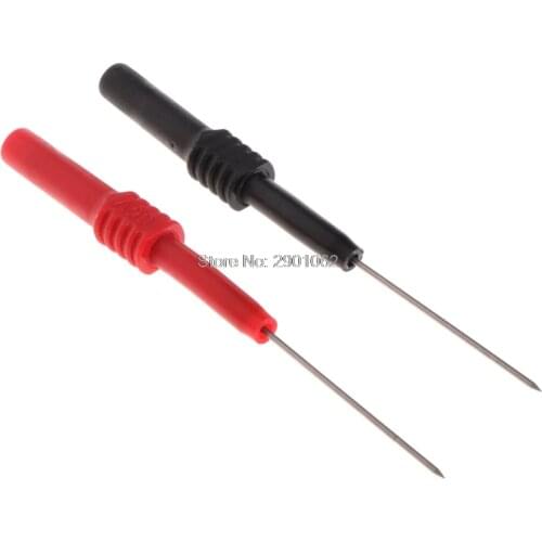 Test Leads Pin L95mm flexible Test Probe Tips 1mm Connector Multimeter Needle AP16