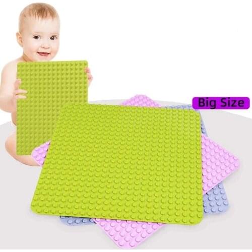 Big Size Baseplate Building Blocks Juguetes Brinquedo DIY City Friend Classic Base Plate Kids Toys Compatible with Legoing Duplo