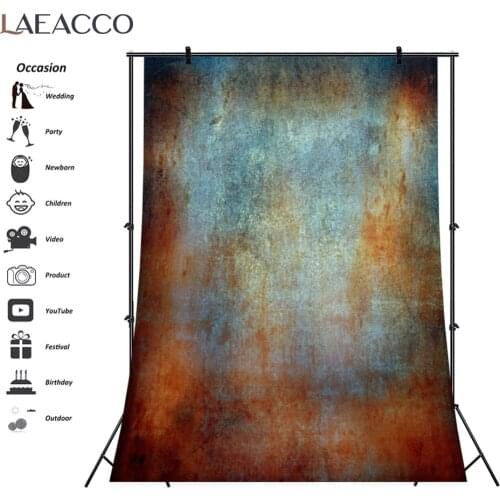 Laeacco Surface Of Metal Texture Rusty Party Wallpaper Grunge Pattern Photo Backgrounds Photography Backdrops For Photo Studio
