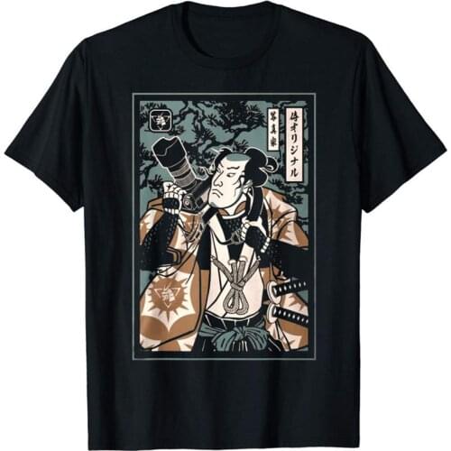 Photographer Samurai T-Shirt Brand Men 2019 Fashion Mans Unique Cotton Short Sleeves O-Neck T Shirt Army T Shirt