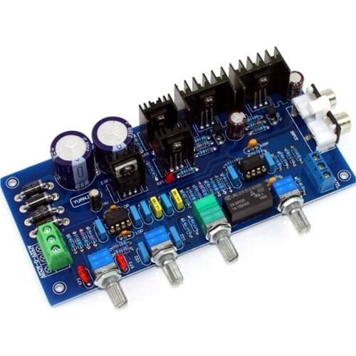 Preamp Tone Board, 2.0 Preamp Stereo HIFI NE5532 Tone Board Preamplifier, Amplifier Preamplificador