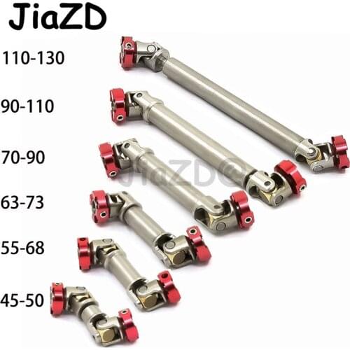 RC Model Metal Flange Head Transmission Shaft CVD For 1/14 Tamiya RC Truck ACTROS MAN Hino Scania 1/10 TRX4 D90 SCX10 T98