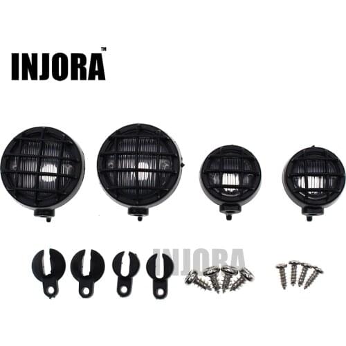 RC Car Round Lampshade / Light Cover for 1:10 RC Crawler Axial SCX10 D90 Tamiya CC01