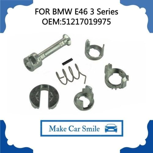 E46 Door Lock Repair Kit Fit BMW E46 3 Series 323i 323c 323ci 325i 325xi 325c 325ci 328i M3 Barrel Cylinder 1998-2006