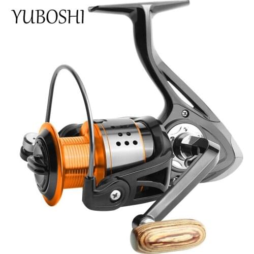 YUBOSHI Brand FA 1000-6000 Series Spinning Fishing Reel Metal Spool 4.7:1 Gear Ratio Fishing reel Fishing Tackles