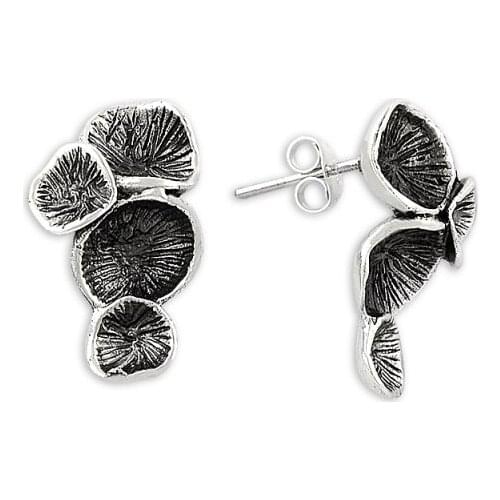 Silverlina Silver Simple Earrings