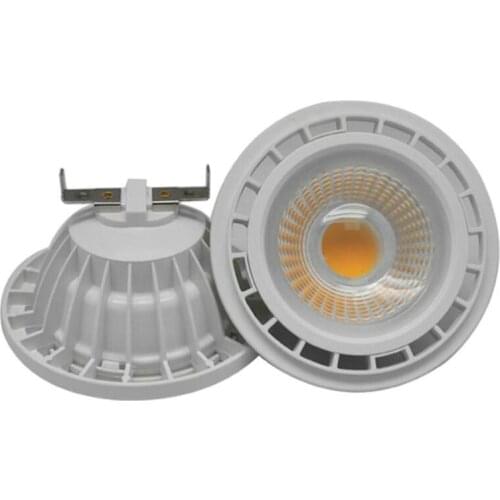 12W AR111 LED Lamp G53 GU10 LED Spotlight DC12V/AC85-265V Cylindrical Shape CREE COB ES111 Bulb 3 years Warranty Free Shipping