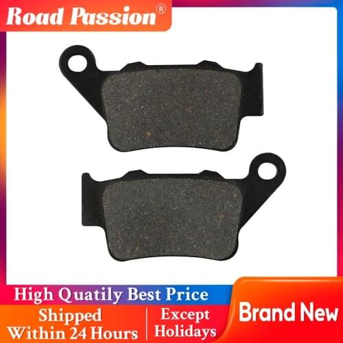 Road Passion Motorcycle Rear Brake Pads For BMW F800GS F 800 GS S1000R S 1000 R HP4 Carbon F800GT F800R F800S/ST S1000RR