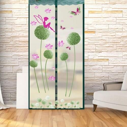 Prevent Mosquito Screen Encryption Magnet Mosquito Net Curtains Tulle Door Screen Magnetic Moustiquaire Porte 3 Colors 2 2 1