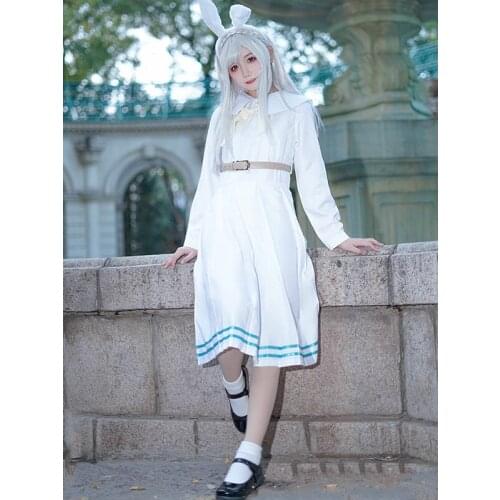 Anime Beastars Haru Cosplay Costume Haru Dress Haru Long Short Sleeves School Uniform Bunny Girls Outfit Halloween Disfraz Women