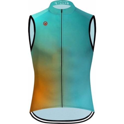 Mens Sleeveless Vest Cycling Jersey Pro Team Summer Cycling Clothing Quick Drying Racing Sport Mtb Bicycle Jerseys Bike Vest