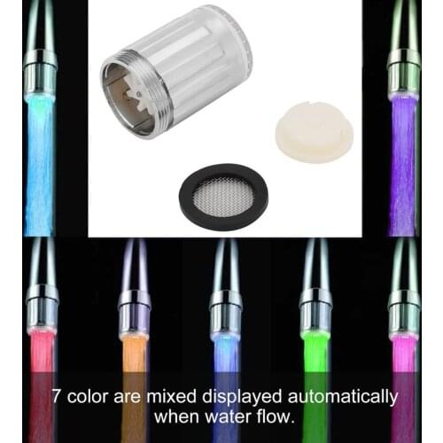 1pcs 7 color Bath shower home use water