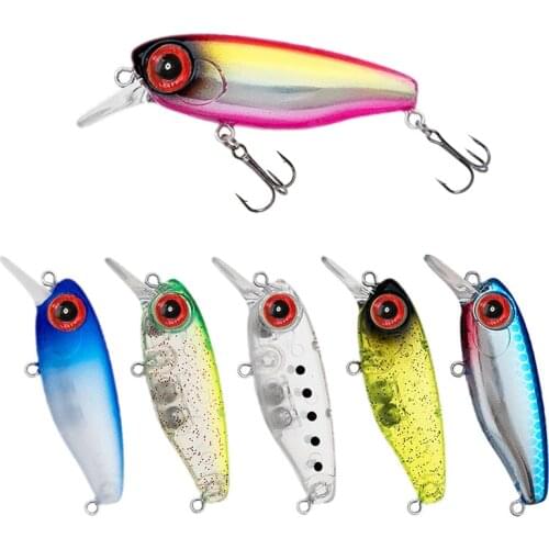 1PCS Wobblers Fishing Lure Mini Minnow Pesca Fishing Lures Japan 3.5cm 2.7g Popper bait Forel Aas Kleine Crankbait accessories