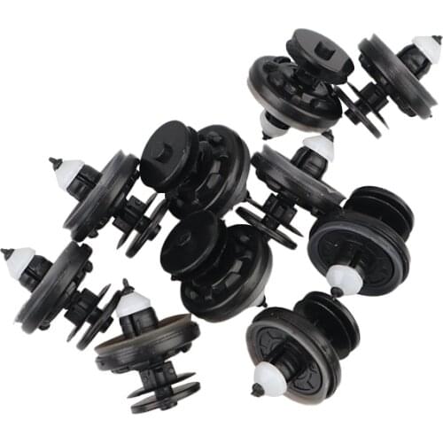 10pcs/lot Auto Interior Door Card Trim Panel Clips Fastener Clips for Volkswagen VW Golf 6 MK6 Jetta Passat CC Car Accessories