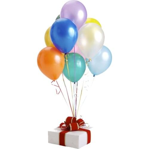 100PCS Glossy Pearl Latex Balloons Colorful Wedding Birthday Party Decoration Inflatable Balloon Kids Toys Balloon Accessories