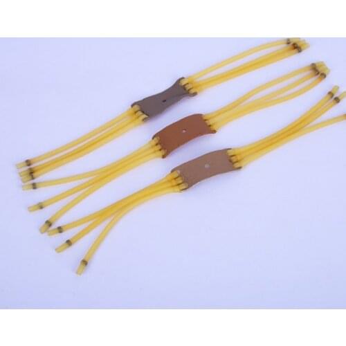 3pcs 3050 Six Strips Rubber Band Elastica Bungee Catapult For Hunting Slingshot