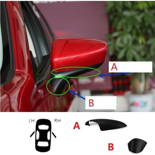 Car Side Door Rearview Mirror Lower Covers Wing Mirror Shell Housing Cap For Mazda 6 Atenza 2014-2017 AP